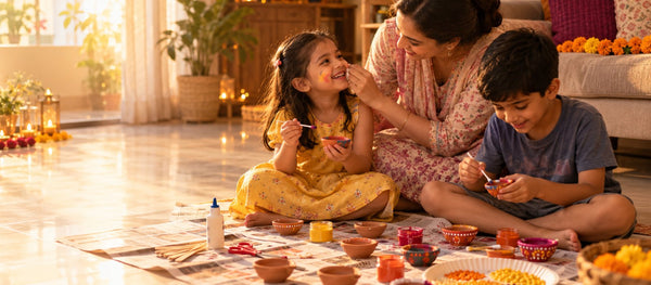 7 Diwali Craft Ideas Kids Can Finish in 30 Minutes (and Gift to Dadi-Nani)