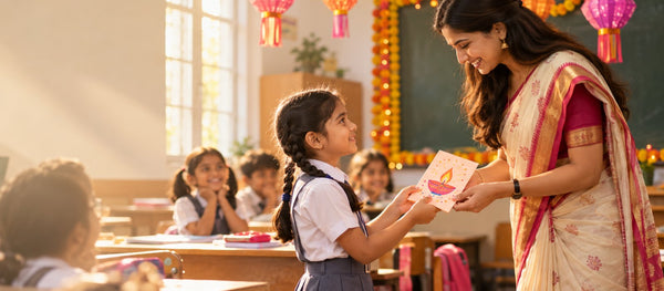 Diwali Gifts for Teachers From Kids: 9 Ideas Teachers Actually Use (Most Under ₹500)