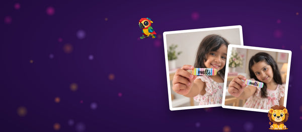 Rainbow Name Hair Clips for Girls: Her Name, in Every Colour