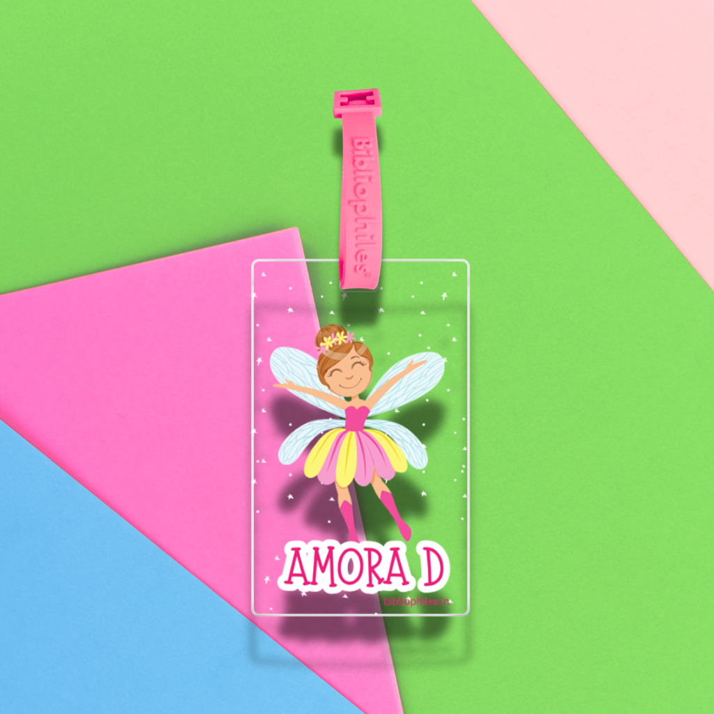 Luggage Tag - Fairy (Transparent Tag)