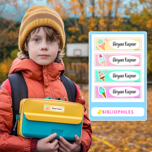 Waterproof Personalised Stickers - Sweet Treats