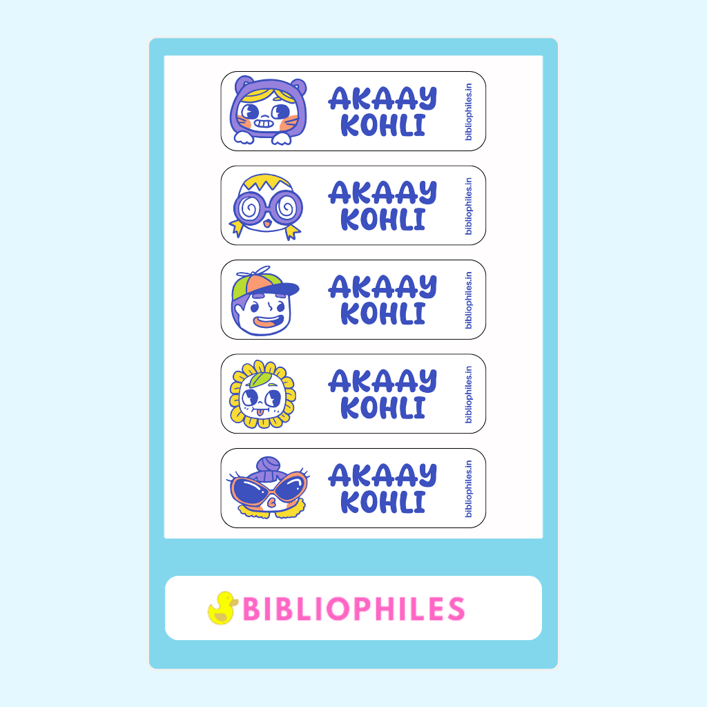 Personalised Clothes Stickers - Buddies