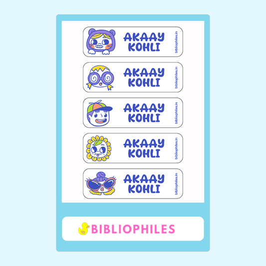 Personalised Clothes Stickers - Buddies