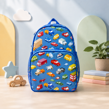 Zootii Smart Kids School Bag - Vehicles