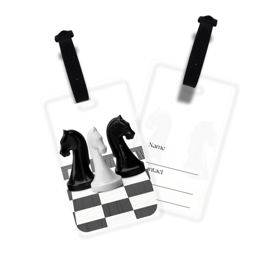 Writable Bag Tags - Knights  ( Pack of 2)