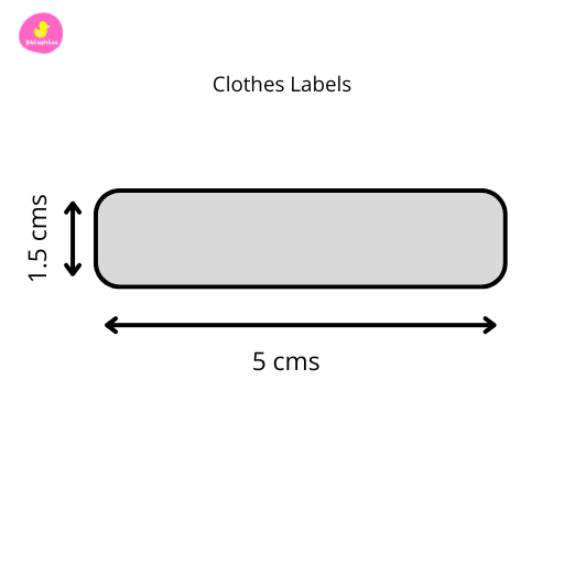 Personalised Clothes Stickers - Space