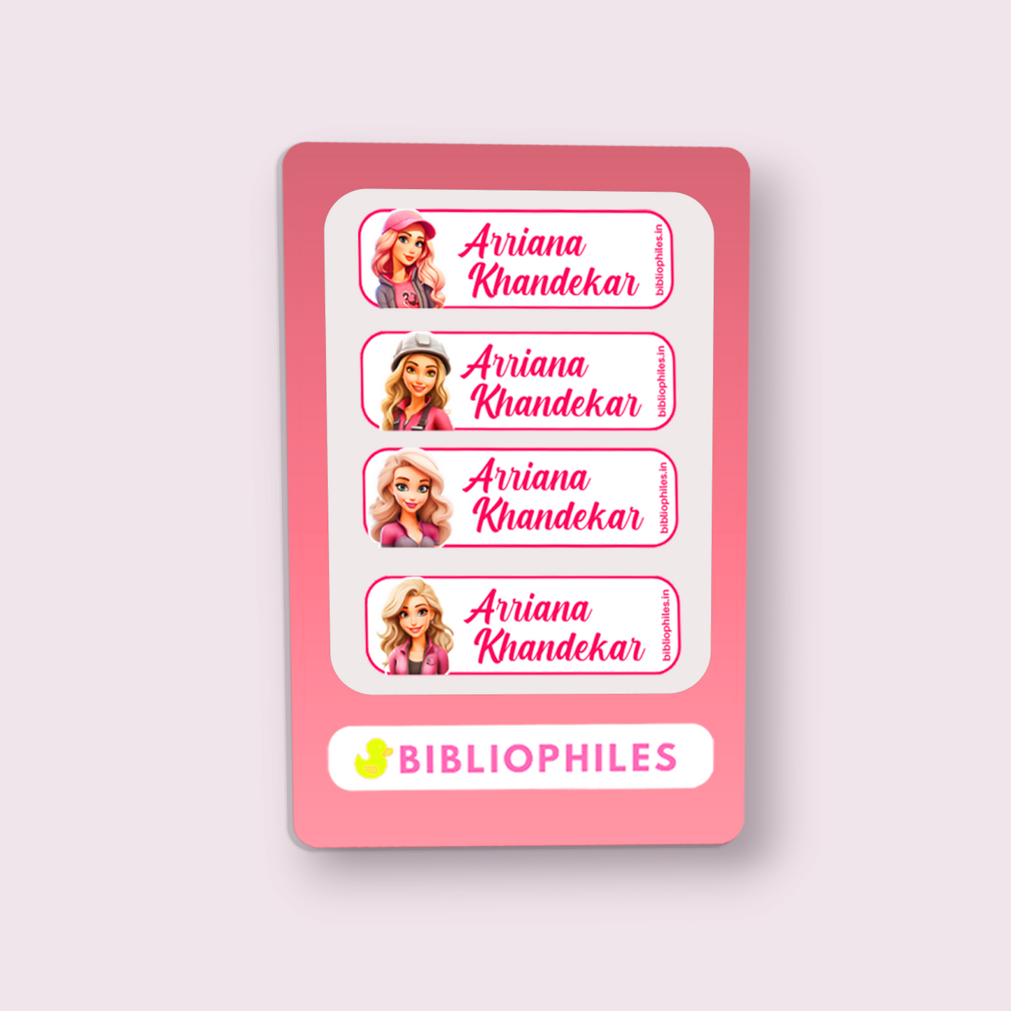 Personalised Clothes Stickers