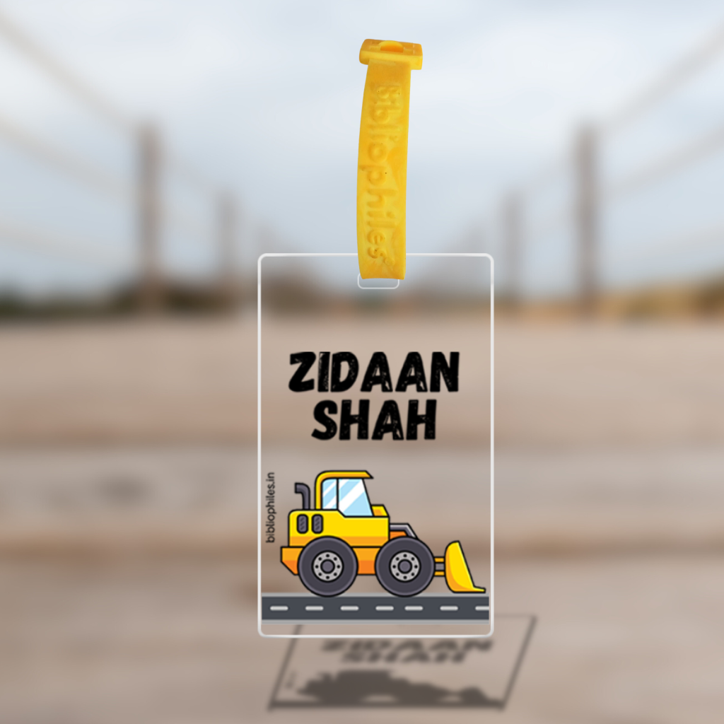 Luggage Tag - Construction (Transparent Tag)