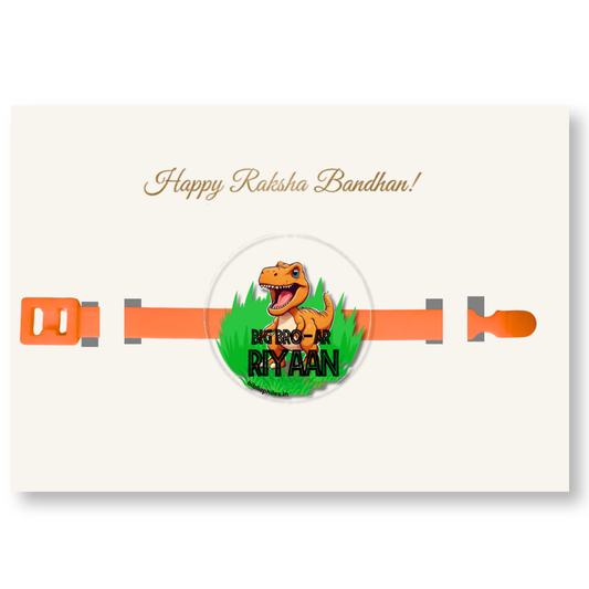 Transparent Rakhi - Dino