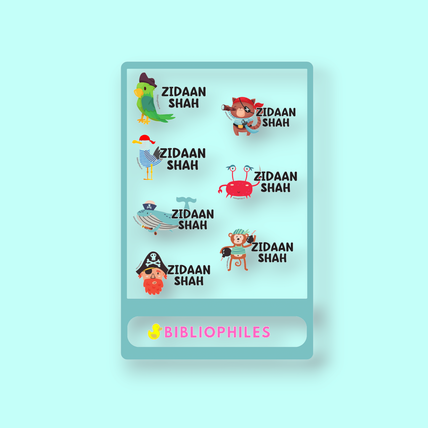 Transparent Labels (Personalised)