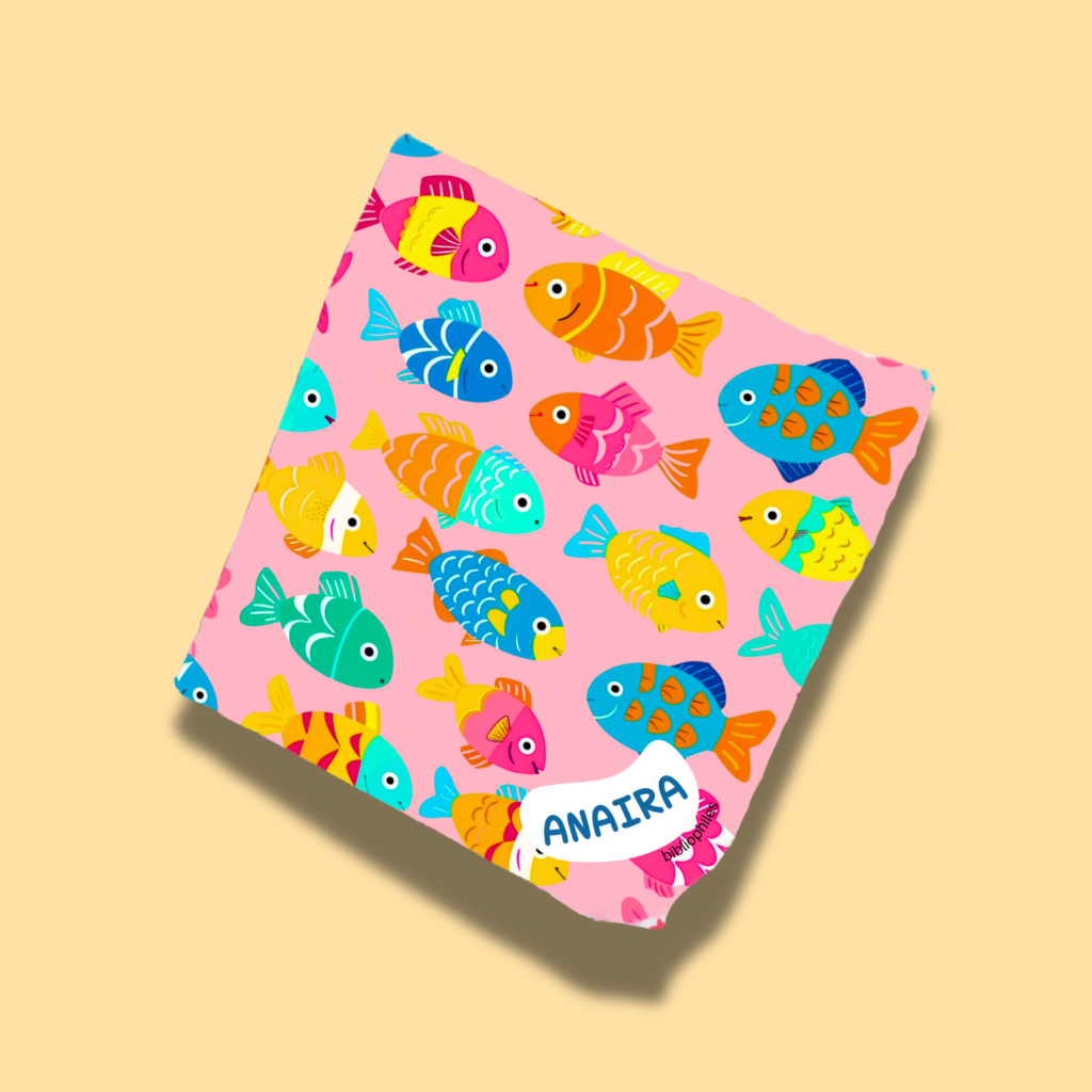 Personalised Muslin Handkerchief Set - My Pets (Pack of 6) with Name Labels