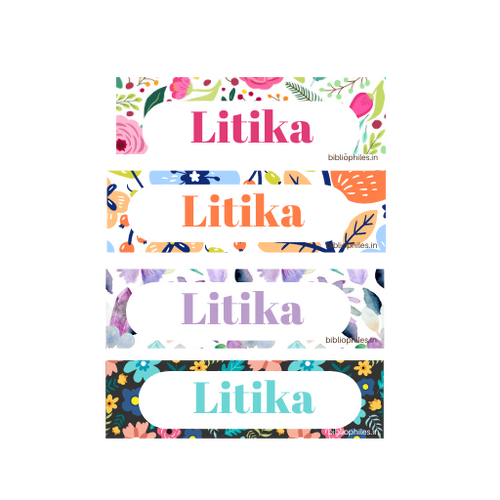 Flowers Waterproof Personalized Stickers