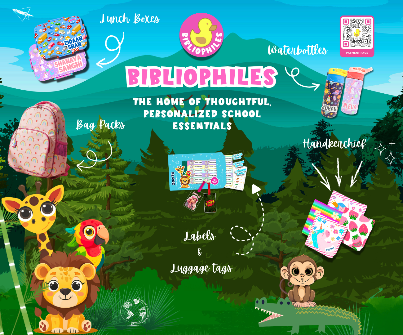 The Home for thoughtful & personalised school essentials
– Bibliophiles