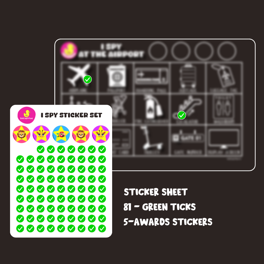 ISPY Game - At the Airport | Fun and Screen-Free Adventure for Kids