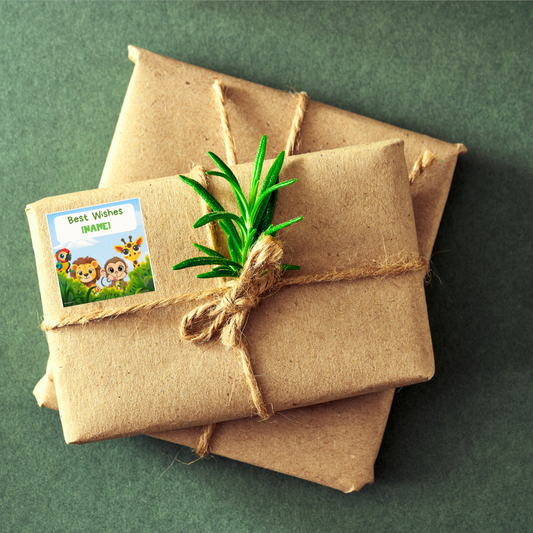 Zootii Personalised Gift Tag Stickers