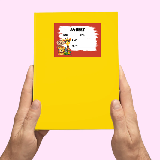 Zootii Book Labels | Personalised Zootii Labels