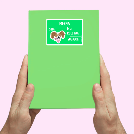 Puppies Book Labels | Personalised Puppies Labels