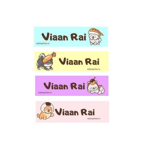 Pets Waterproof Personalized Stickers