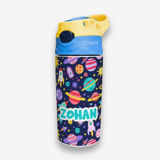 Zootii Personalised Water Bottle (Space)