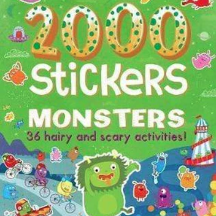 2000 Stickers Monsters