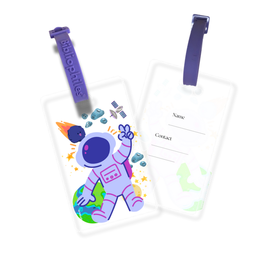 Writable Bag Tags - Astronaut  ( Pack of 2)