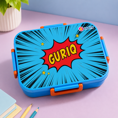 Bibliophiles Premium Bento Lunch Box Superhero for kids