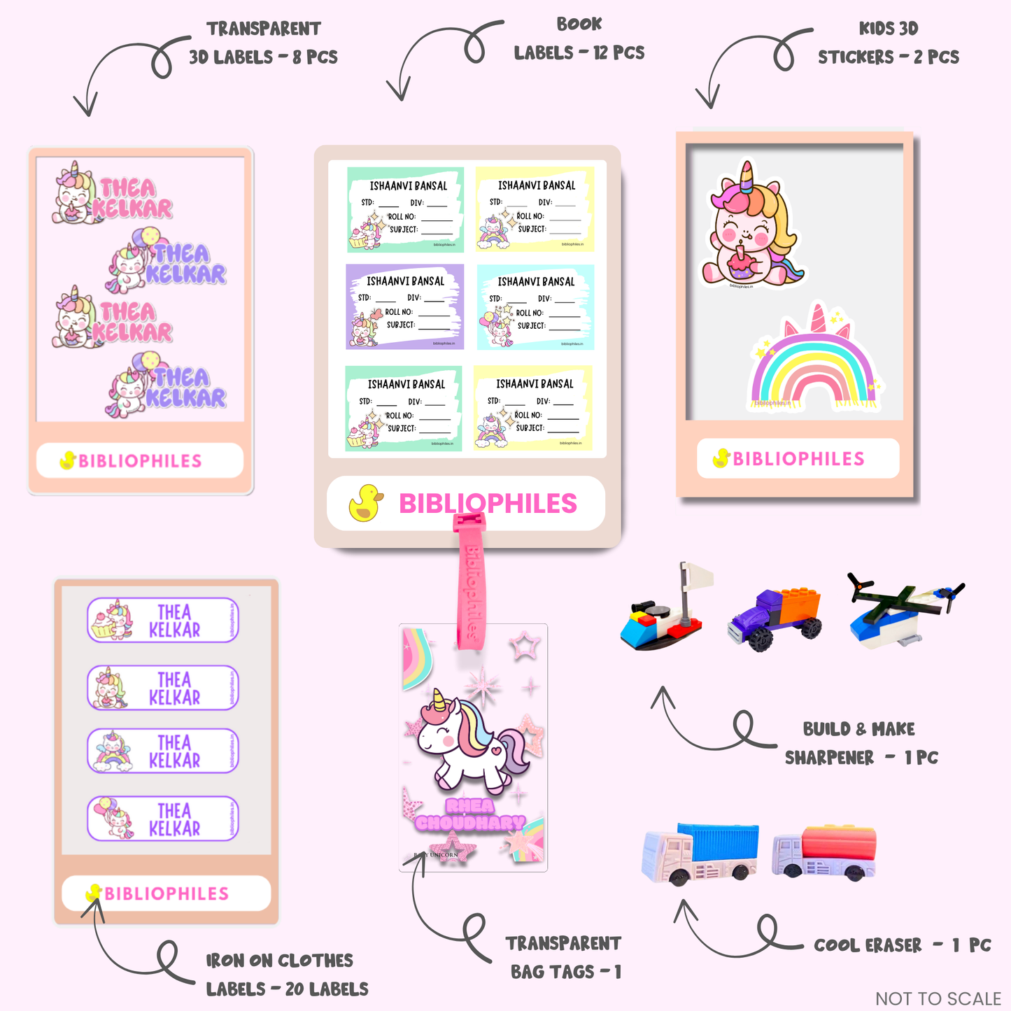 Zootii Super Essentials 7 in 1 Kit - Unicorn