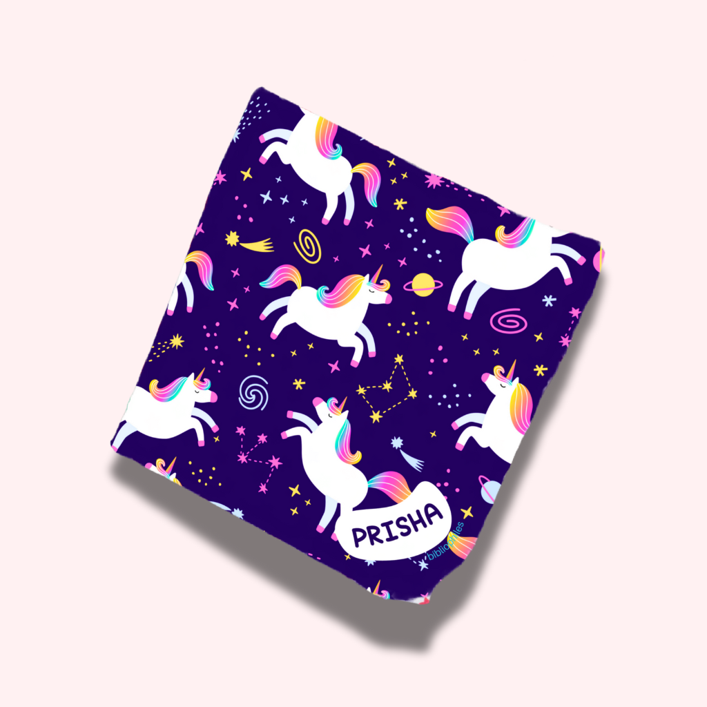 Personalised Muslin Handkerchief Set - Mystical (Pack of 6)