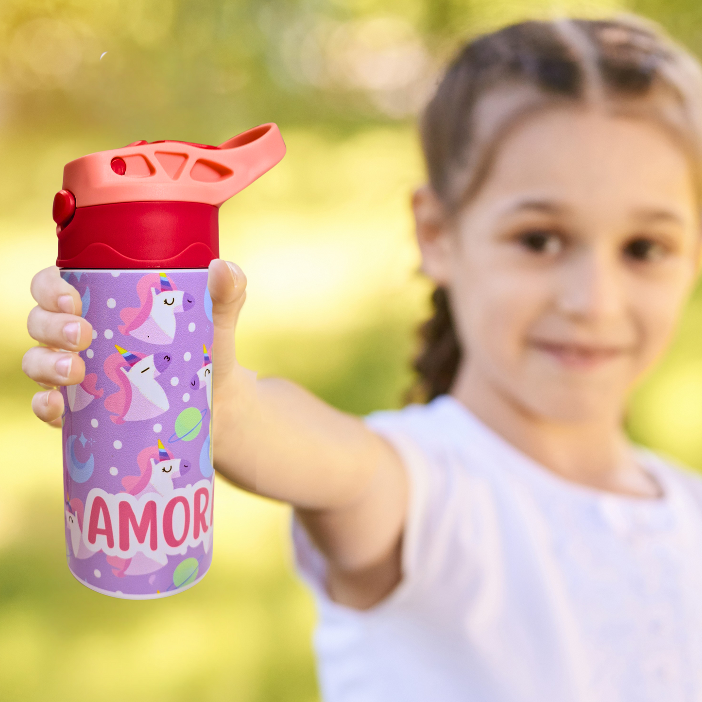 Zootii Personalised Water Bottle (Unicorn)
