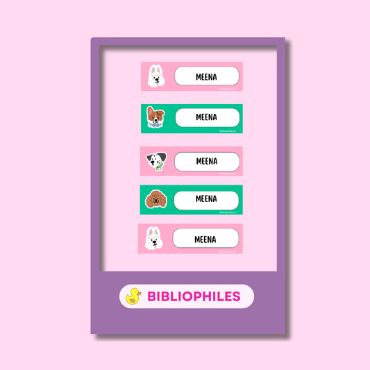 Puppies Customized Waterproof Labels