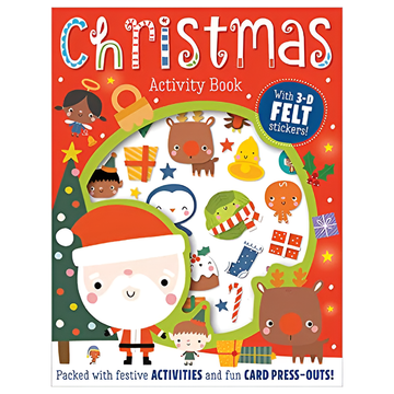 Christmas Activity Book (Felt Stickers) - Bibliophiles