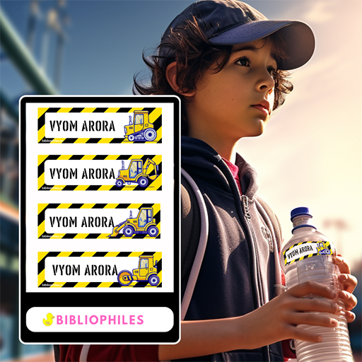 Construction Customised Waterproof Labels