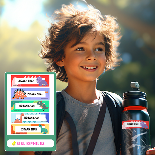 Dinosaur Customized Waterproof Labels