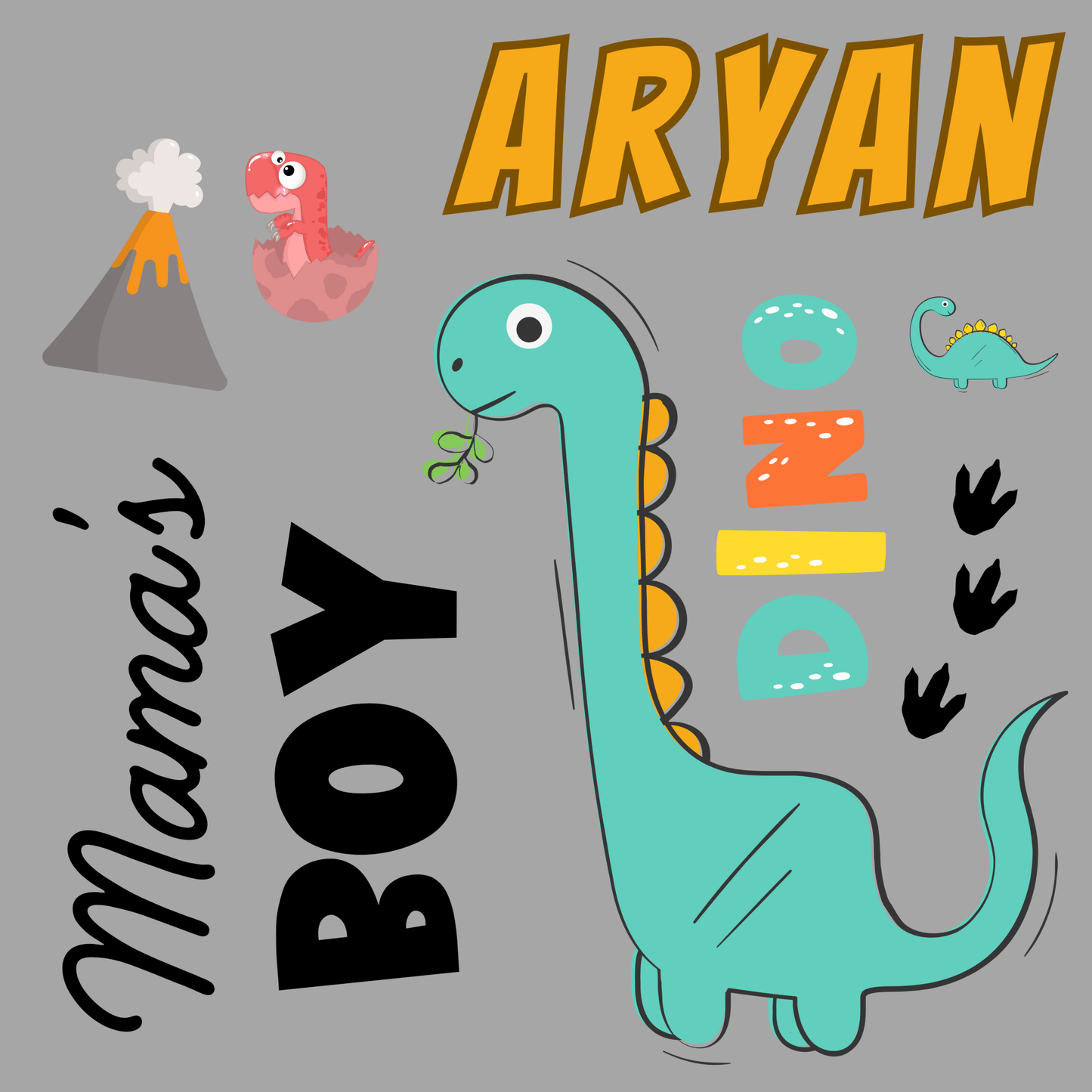 DIY Your Own Tshirt - Mamas Boy - Bibliophiles