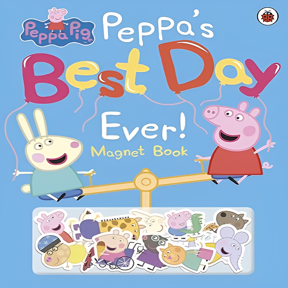 Peppa Pig: Peppa閳ユ獨 Best Day Ever (Magnet Book)