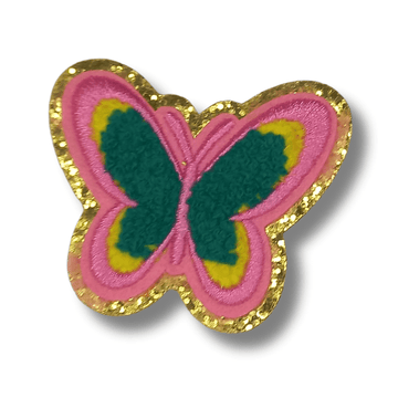Funky Iron on Patches - Butterfly - Bibliophiles
