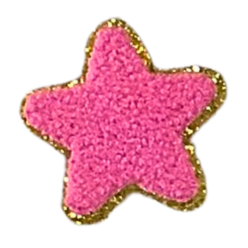 Funky iron on paws patches for kids