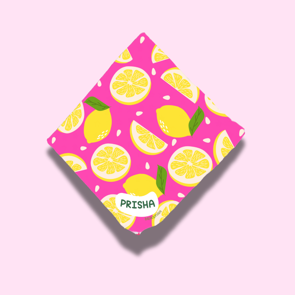 Personalised Muslin Handkerchief Set - Peppy Pack (Pack of 3) with Name Labels - Bibliophiles