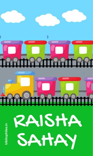 Train Personalised Bag Tag