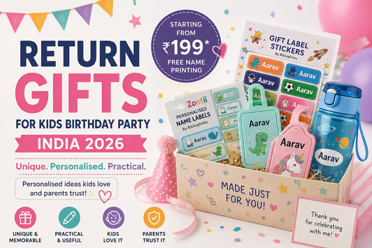 Return Gifts for Kids Birthday Party India 2026 — Unique Personalised Ideas