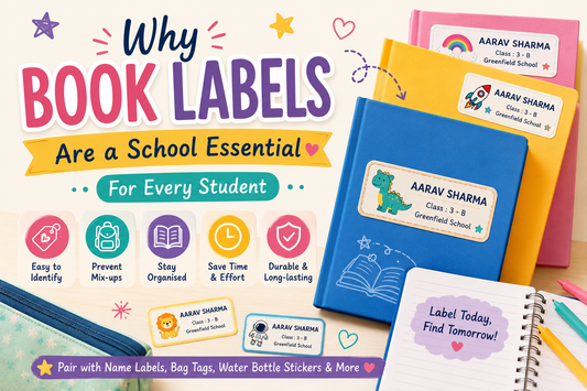 Why Book Labels Are a School Essential for Every Student