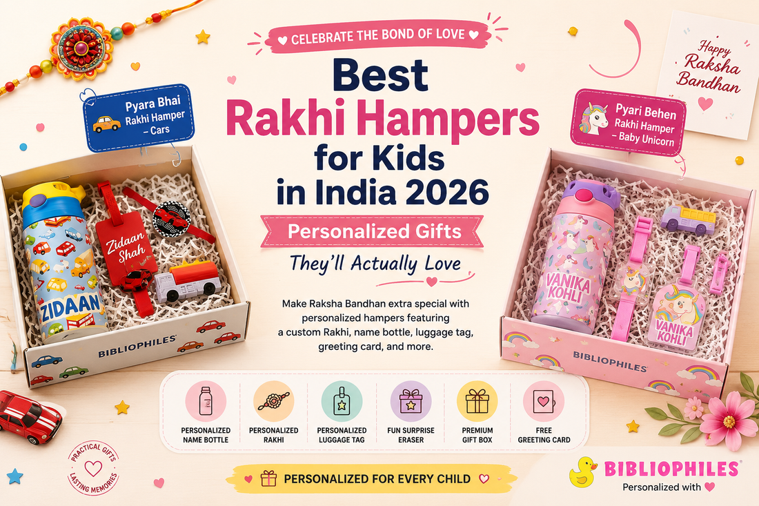 Best Rakhi Hampers for Kids in India (2026): Personalized Gifts They'll Actually Love