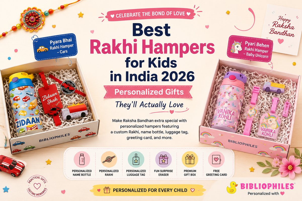 Rakhi Hampers for Kids: Personalised Gifts They Will Actually Use