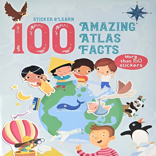 100 Fun Facts to Sticker: Atlas - Book Review