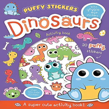 Puffy Sticker Dinosaurs: 1 (Wobbly-Eye Puffy Sticker Activity) - Book Review