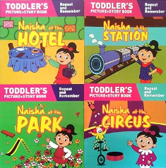 Naisha Series Set 2 (Set of 4 Books) (Toddler's Picture Storybook)