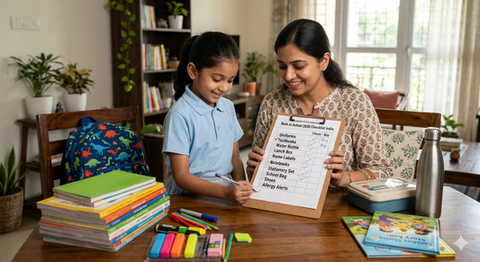 Back to School Checklist India 2026 — Everything Indian Parents Need Before Day 1 - Bibliophiles