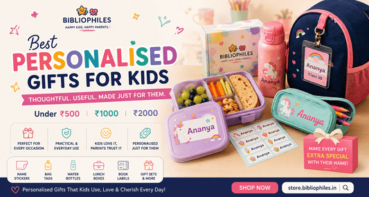 Best Personalised Gifts for Kids India 2026 — Under ₹500, ₹1000 & ₹2000 - Bibliophiles