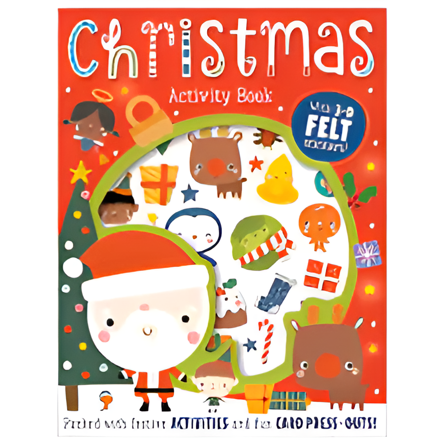 Christmas Activity Book (Felt Stickers) - Book Review - Bibliophiles