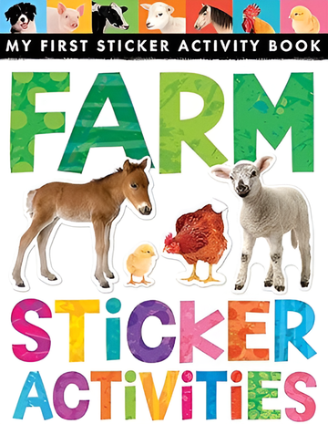 MY FIRST BIG STICKERS:FARM  -Book Review